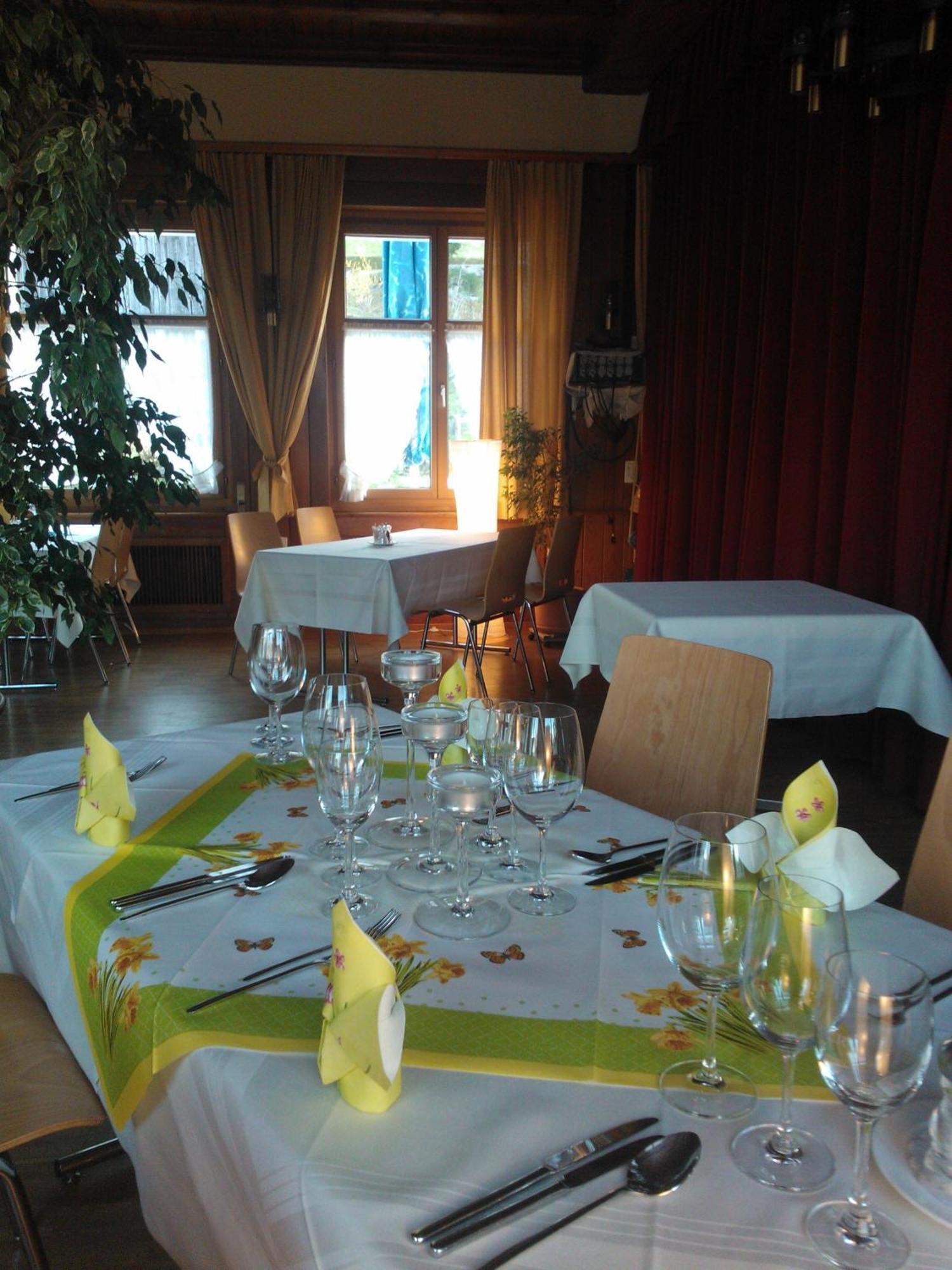 Hotel Restaurant Sternen Obstalden エクステリア 写真